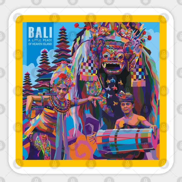 BALI INDONESIA Sticker by Suroto